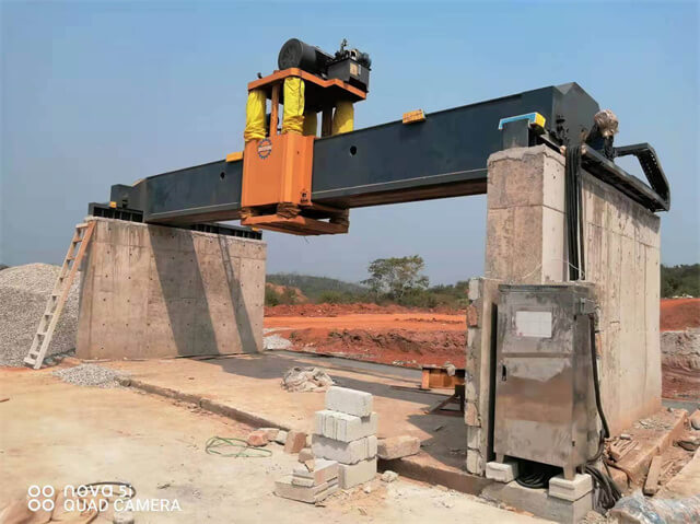 rock cutting machine